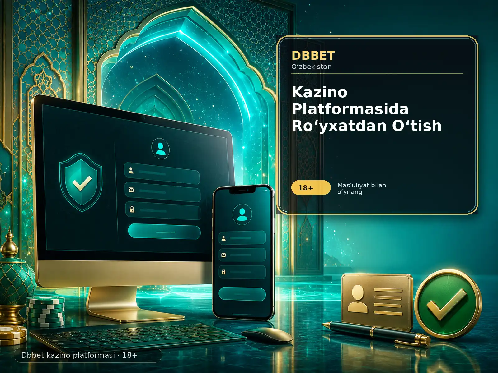 Kazino Platformasida Ro‘yxatdan O‘tish